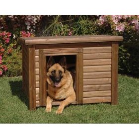 Large Dog Log Cabin